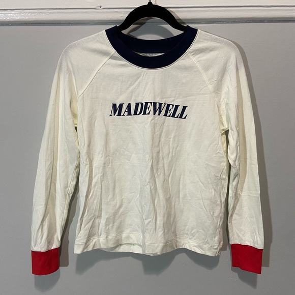 NWT MADEWELL LOGO RAGLAN TEE - Picture 2 of 6